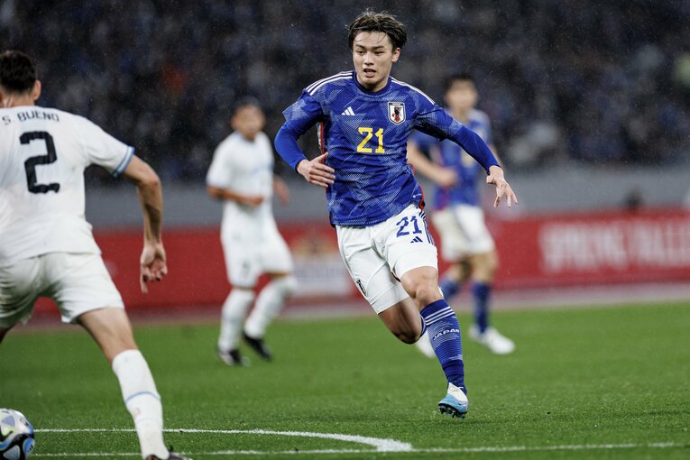 上田綺世（セルクル・ブルージュ）©︎Kiichi Matsumoto/JMPA