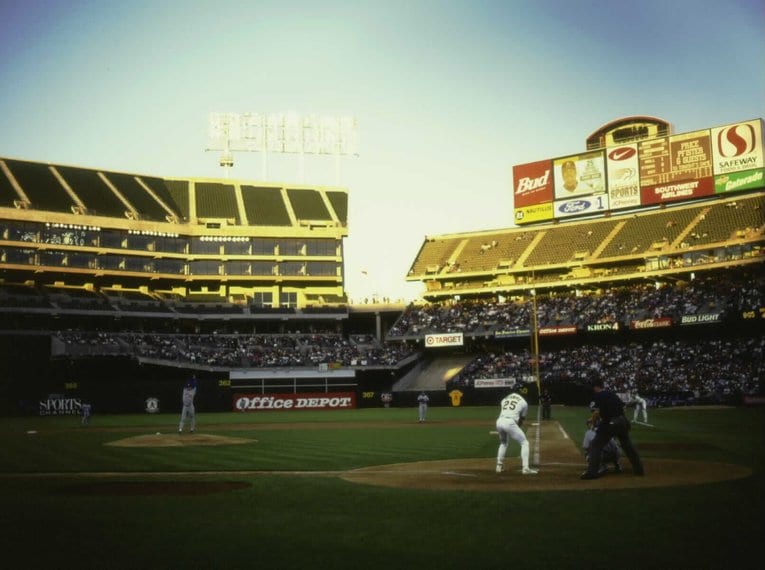 2004年、あのマグワイアと対戦　©Kazuaki Nishiyama