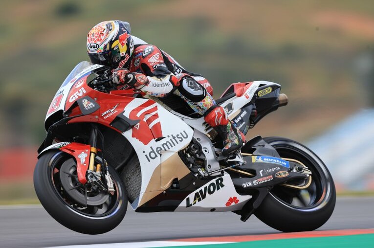 現在、ポイントランキング11位の中上。今季の最高位は4位。MotoGPクラス4年目となるが、まだ表彰台はない ／ photograph by Satoshi Endo