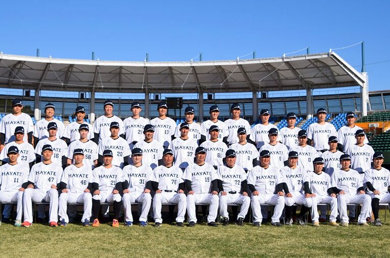 ウエスタン・リーグに参戦している「くふうハヤテベンチャーズ静岡」。その成り立ち、そして選手たちはどんな面々がいるのか ／ photograph by JIJI PRESS