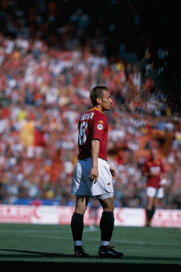 ローマ時代の中田　©Sports Graphic Number