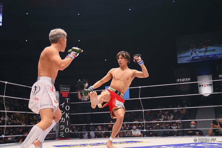 『RIZIN.37』YUSHI vs 覇留樹　©RIZIN FF