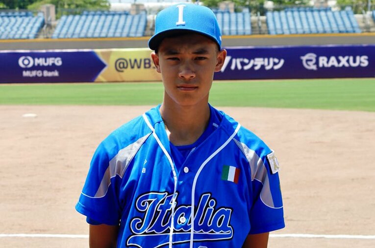 日本にルーツを持つイタリアの高校球児、ルポ拓真に聞いた「コウシエン、ニッポン野球」への印象とは ／ photograph by NumberWeb（家族提供）