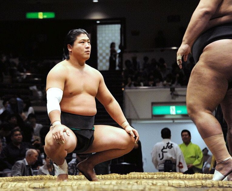 写真は2017年9月場所での若隆景。初土俵は2017年3月場所。東洋大卒業後に荒汐部屋に入門　©JIJI PRESS
