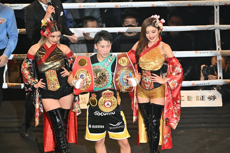 2022年12月13日／ポール・バトラー戦（WBA・WBC・IBF・WBO世界バンタム級王座統一戦）©Naoya Sanuki