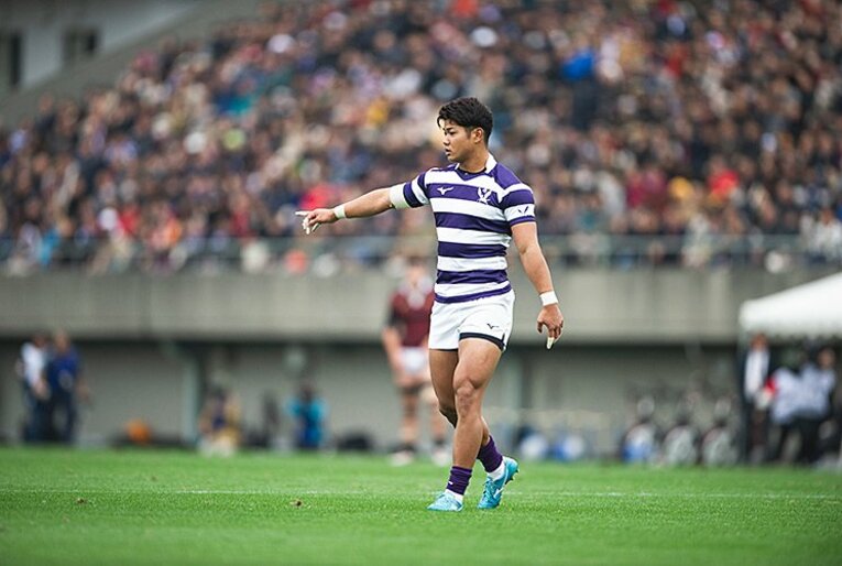 明治大・山沢京平 ／ photograph by Yuki Suenaga