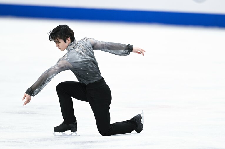 世界選手権フリーの演技　©Asami Enomoto