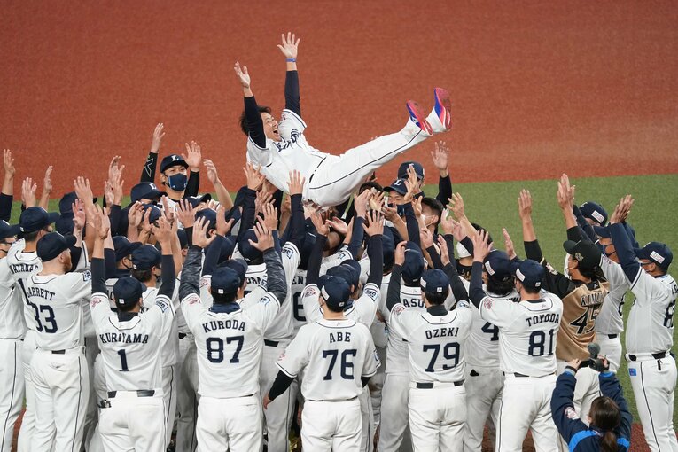 10月19日の日本ハム戦で松坂は引退登板。23年間のプロ生活を終えた　©BUNGEISHUNJU