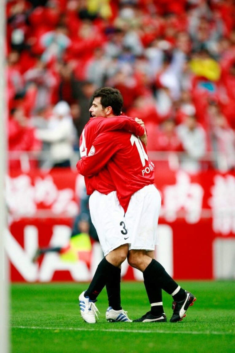 浦和時代のポンテ　©Sports Graphic Number