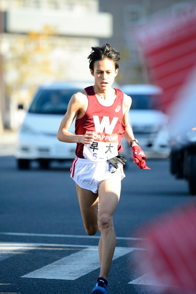 【箱根駅伝発掘写真】2014年第90回箱根駅伝1区を走った大迫傑　©︎Asami Enomoto