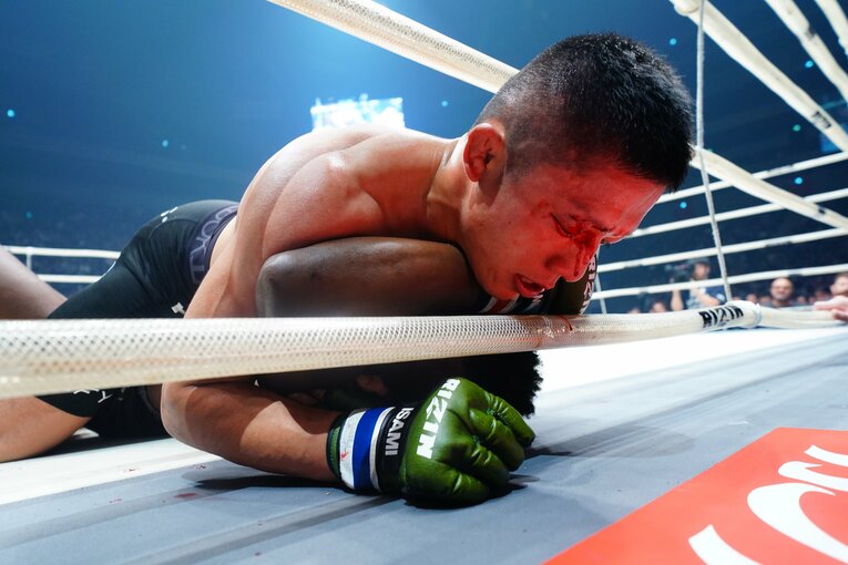 2018年12月31日 RIZIN マネル・ケイプ戦　©︎RIZIN FF