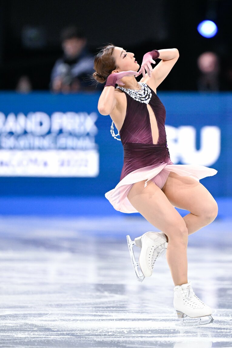 SPから立て直し、安定した演技を見せたフリー【スワイプするとそのほかの写真もご覧になれます】　©Asami Enomoto