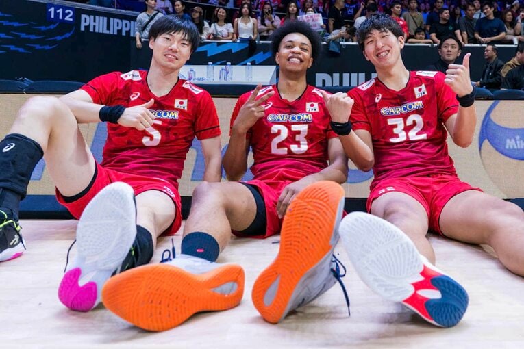 バレーボール世界選手権・リビア戦　©︎Volleyball World