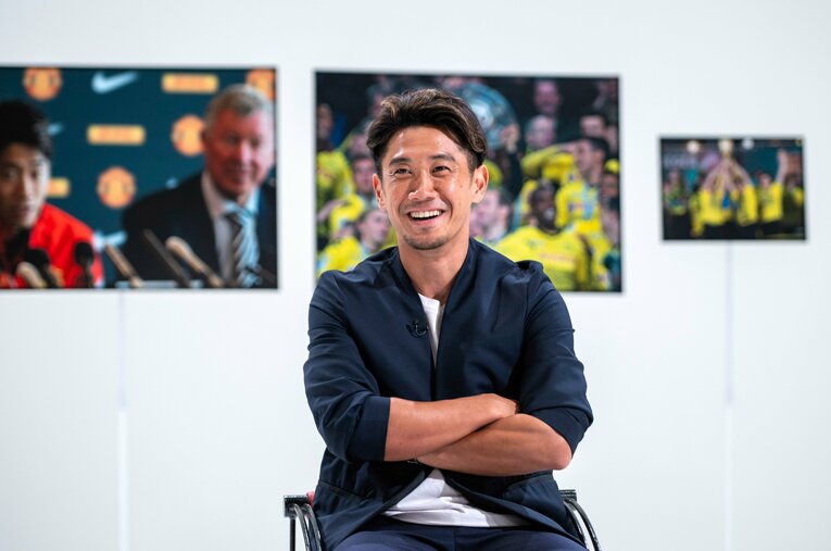 欧州リーグで13年にわたってプレーし、現在はセレッソ大阪で活躍する香川真司（35歳）が自らのサッカー人生の挫折地点について語った ／ photograph by Takuya Sugiyama