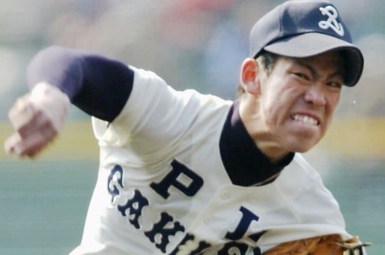前田健太／PL学園 ／ photograph by Kyodo News