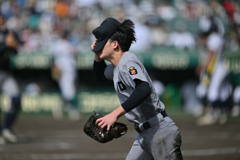 準々決勝・沖縄尚学での丸田ら慶応ナインの躍動＋森林監督の表情（全15枚）　©Hideki Sugiyama