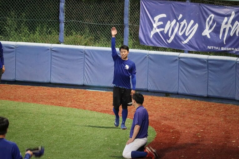 日体大3年・山田優太　©Nippon Sport Science University