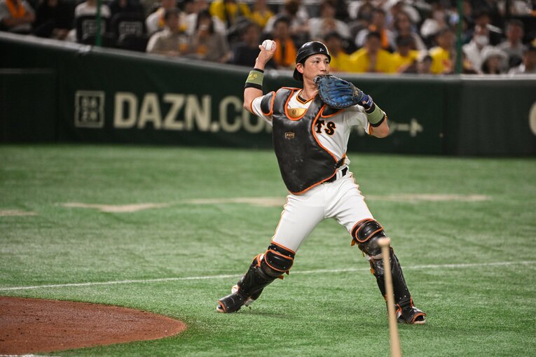 小林誠司捕手　©︎Nanae Suzuki