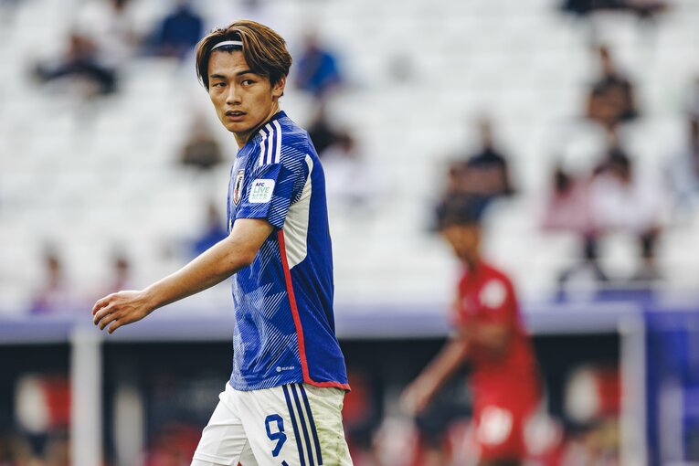 【上田綺世レア写真集／20枚超】2024年アジア杯バーレーン戦　©Kiichi Matsumoto