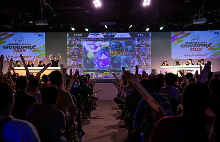 立ち見が出るほど盛況だった台湾予選。eスポーツ熱の高い当地ならでは。