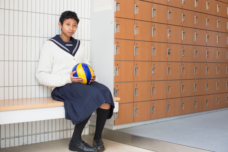 Number872号に登場した当時高校1年生の宮部藍梨（2015年2月）©︎Asami Enomoto