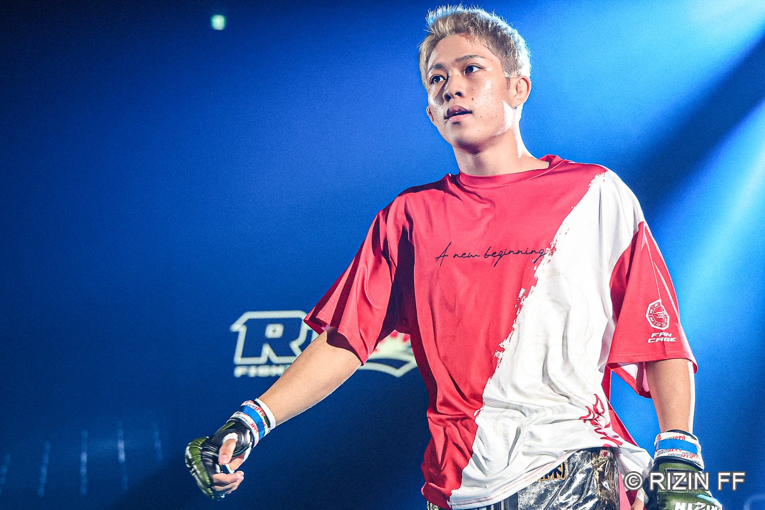 鳴り物入りでRIZINデビュー戦を迎えた秋元強真　©RIZIN FF