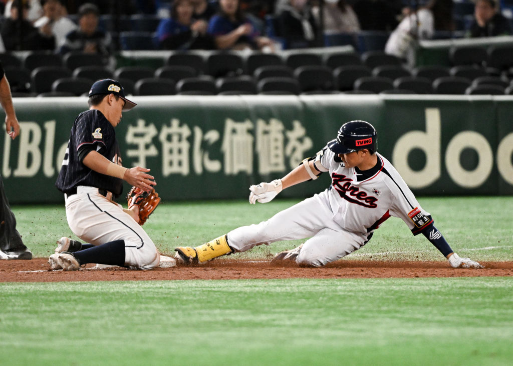 台湾vs韓国の様子 ©Getty Images