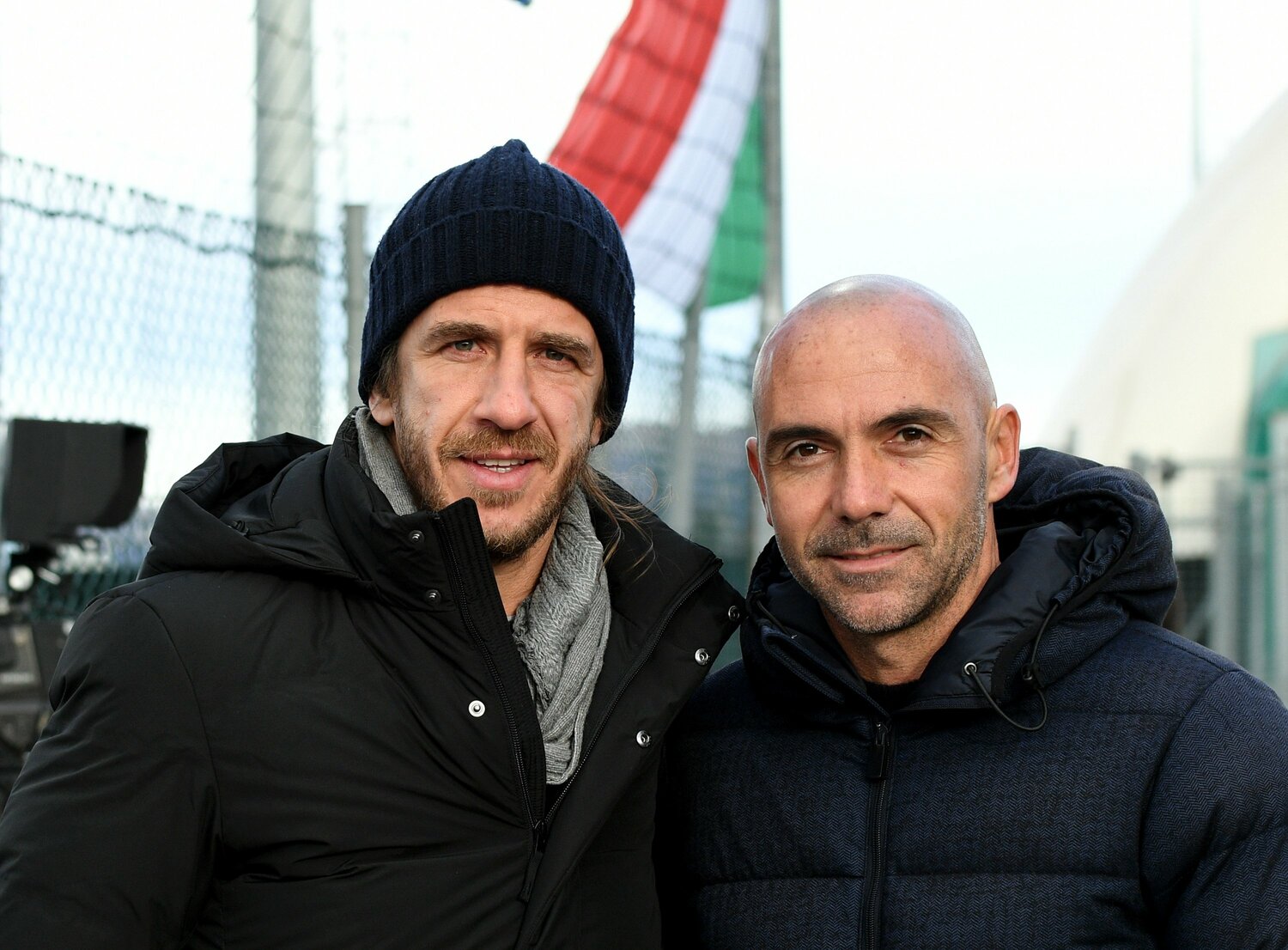 2018年、バルサ下部組織時代の盟友プジョル（左）と　©Getty Images