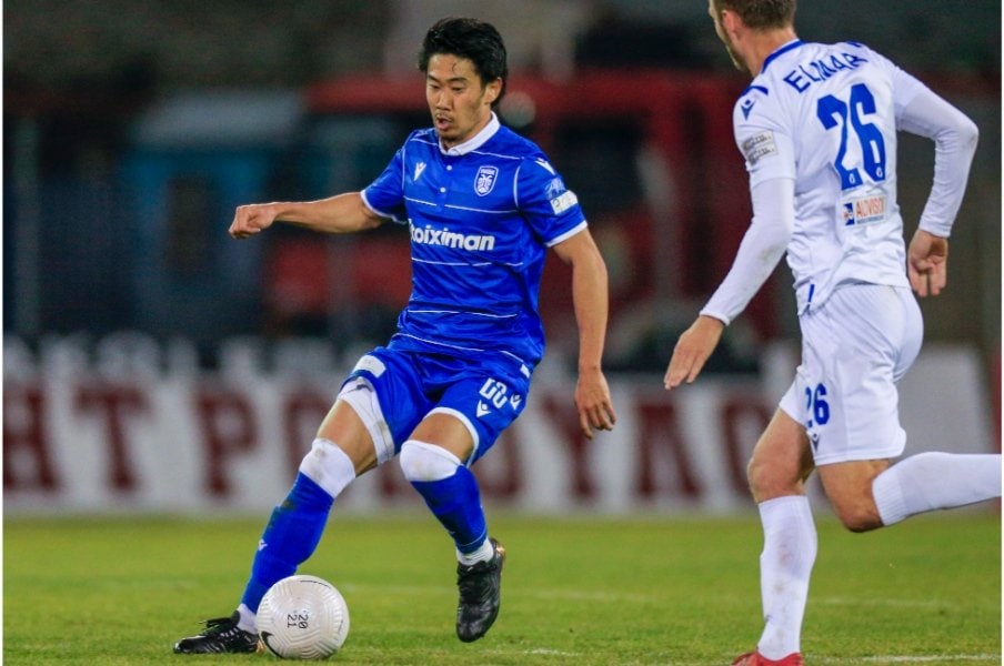 PAOKから大きな期待を受けて加入した香川©Getty Images