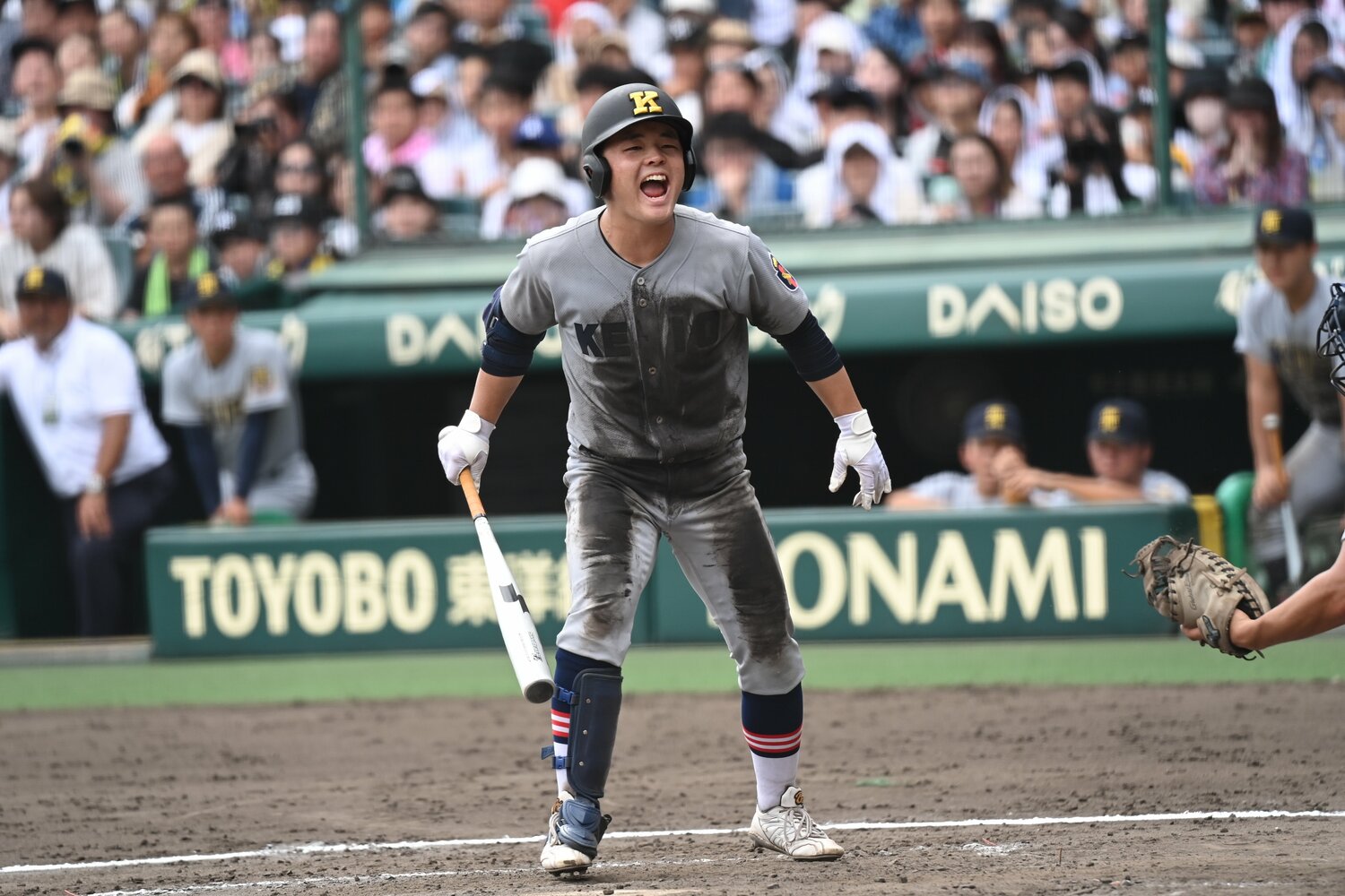 慶応主将の大村昊澄　©Naoya Sanuki