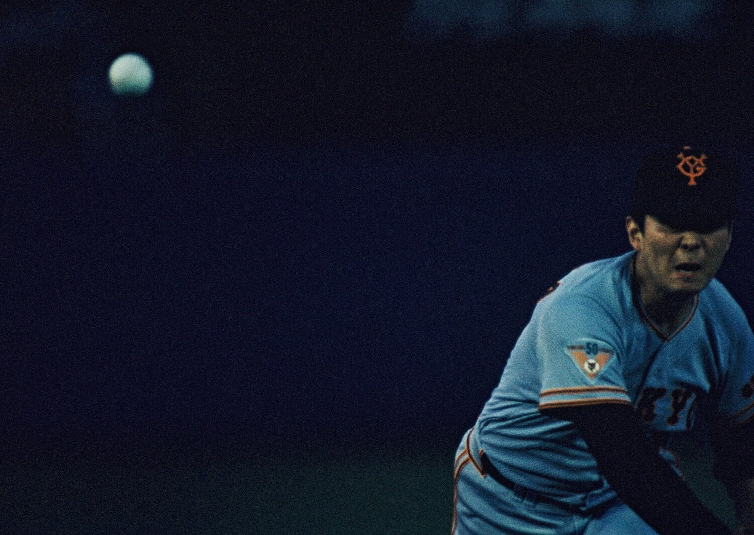 巨人時代の江川卓　©Kazuhito Yamada