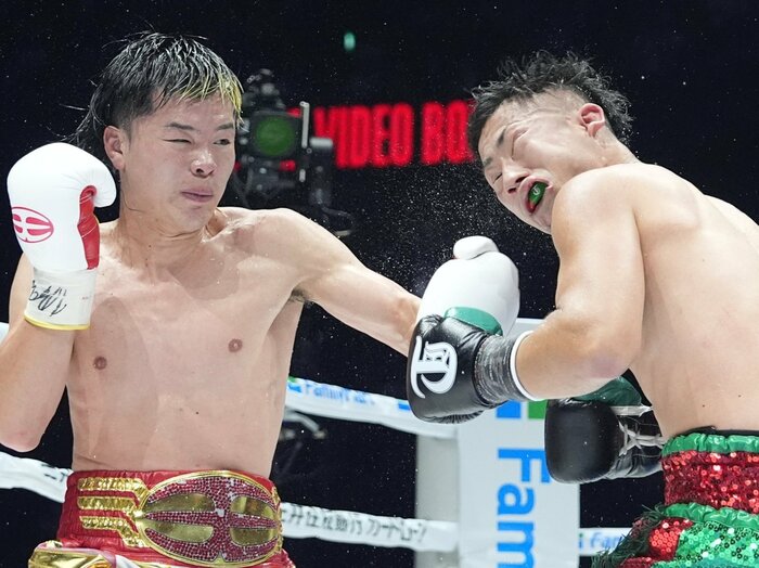 「那須川天心は喧嘩で勝ってボクシングで負けた」元世界王者が間近で見た天心の誤算と井上拓真のスキ「天心の逆転もあるかと思ったけれど…」＜Number Web＞ photograph by Naoki Fukuda