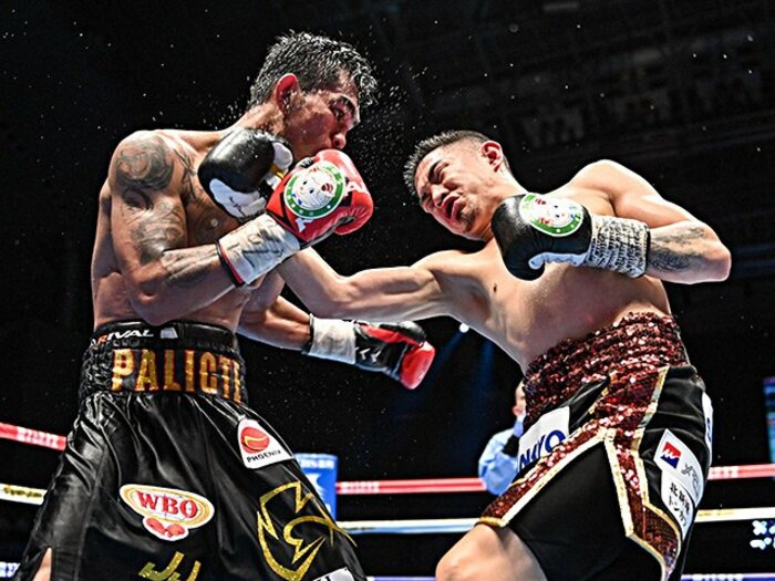 井岡一翔の緻密で美しい4階級制覇。山中慎介、井上尚弥と違うスター性。＜Number Web＞ photograph by Hiroaki Yamaguchi