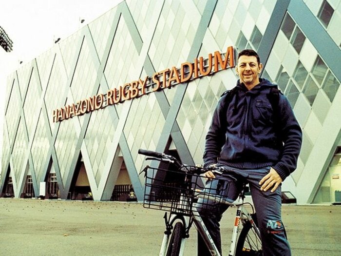 ＜さらば鉄人ロック＞トンプソンルーク「ありがとう、東大阪」＜Number Web＞ photograph by Naohiro Kurashina