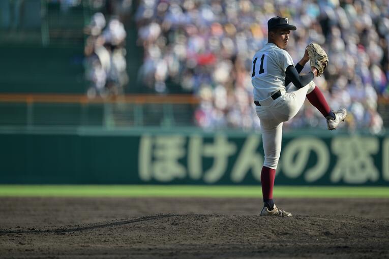 大阪桐蔭・前田悠伍（2022年夏）©︎Hideki Sugiyama