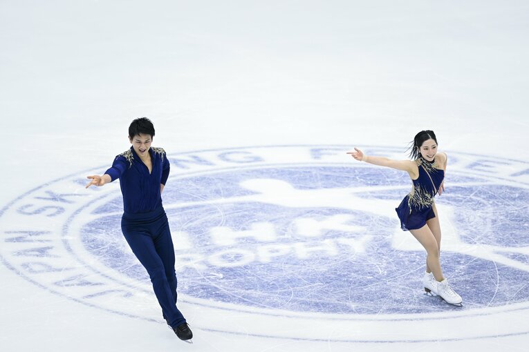 NHK杯、ショートプログラム　©Asami Enomoto