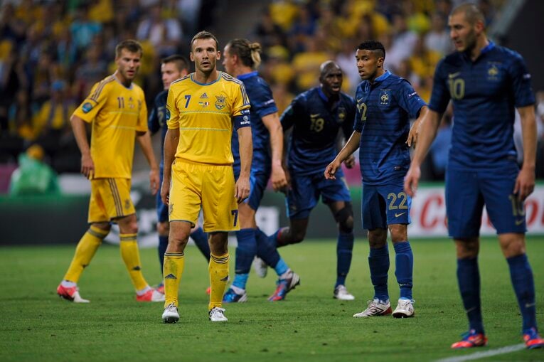 EURO2012でのウクライナ　©Takuya Sugiyama