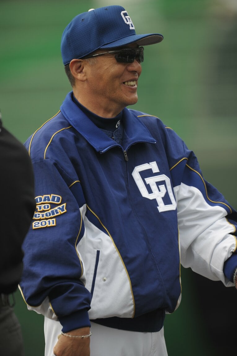 落合監督　©Naoya Sanuki