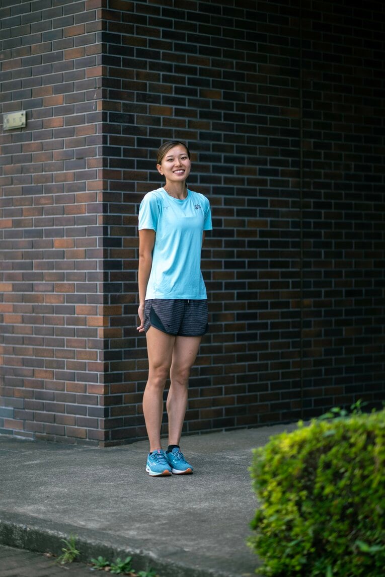 “フェアリージャンパー”こと高橋渚選手。173cmの長身だが「国外では全然小さいほう」なのだという　©Takuya Sugiyama