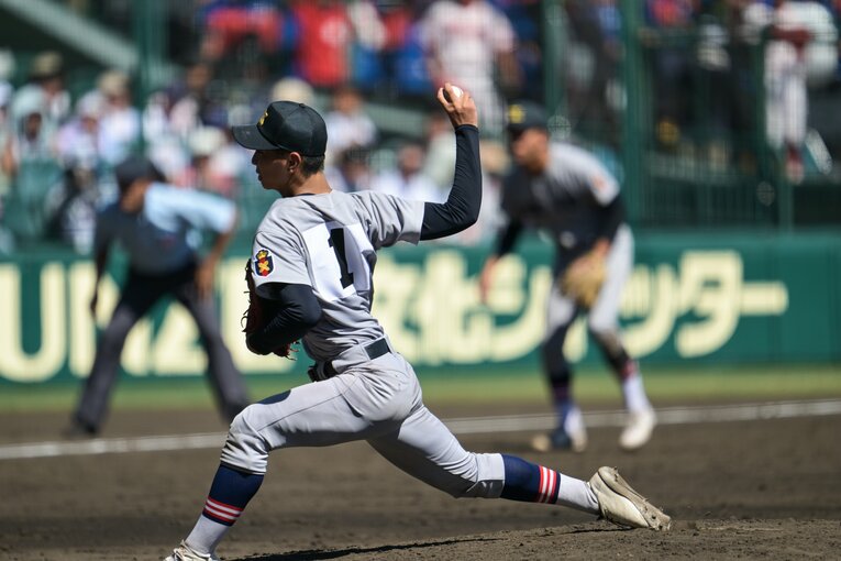 エースの小宅雅己（2年生）　©Nanae Suzuki