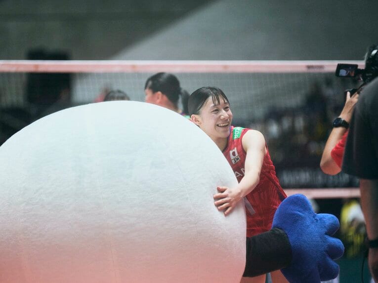 石川真佑／FIVBパリ五輪予選　©︎Yuki Suenaga