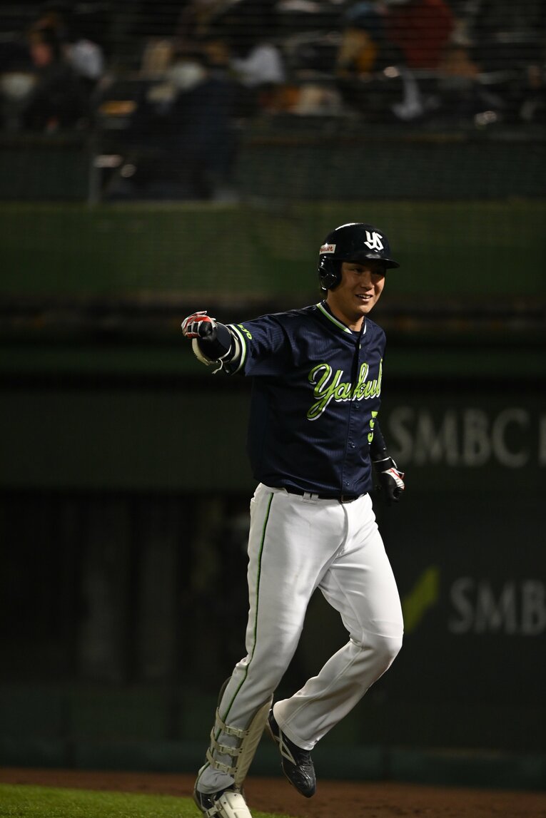 ヤクルト川端慎吾　©Naoya Sanuki