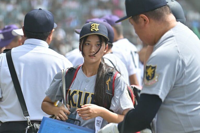 試合後の星よつはさん　©Hideki Sugiyama