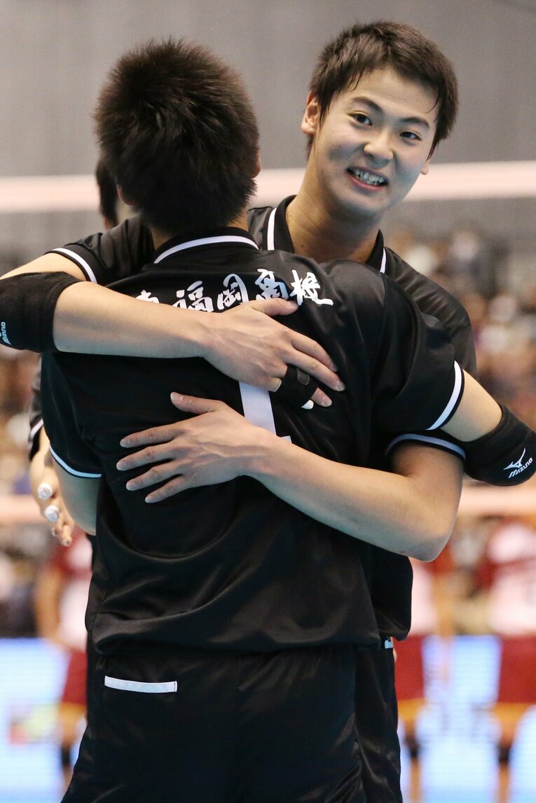 東福岡高校時代の永露元稀（2015年1月）©︎AFLO SPORT