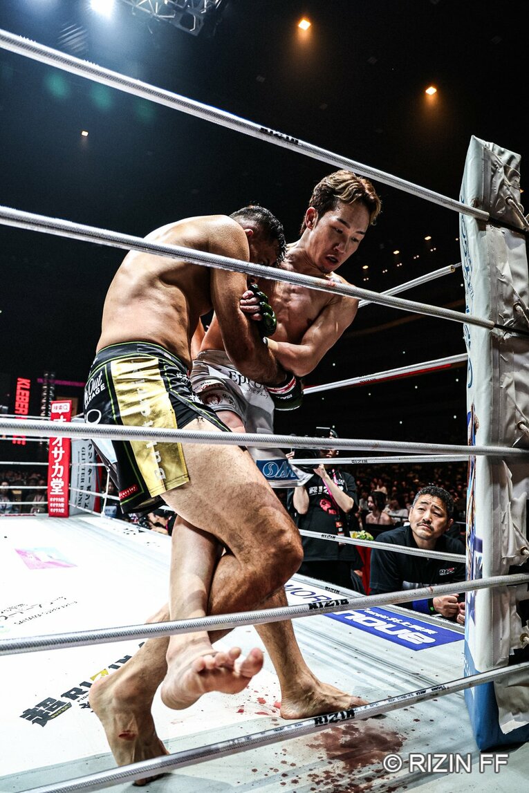 『超RIZIN.4』朝倉未来vs.クレベル・コイケ　©RIZIN FF