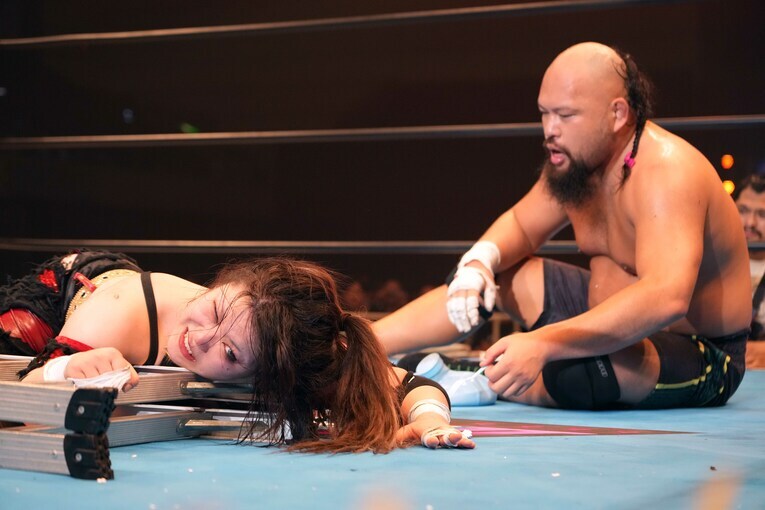 鈴季すずはオーカーンにKOされてしまった　©Essei Hara