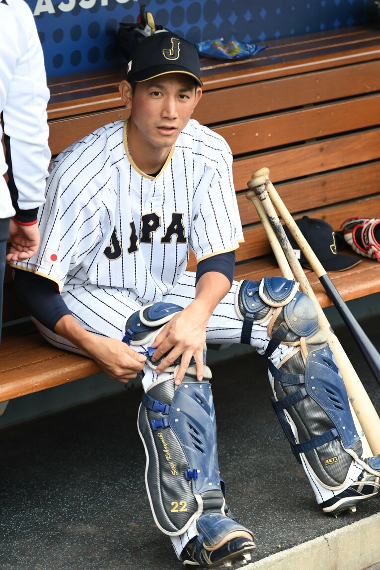 日本代表の捕手にもなった小林誠司　©Naoya Sanuki