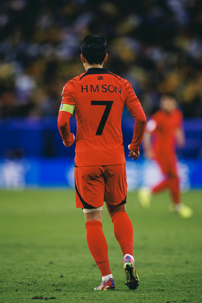 内紛騒動に関するコメントを控えているソン・フンミン　©︎Kiichi Matsumoto