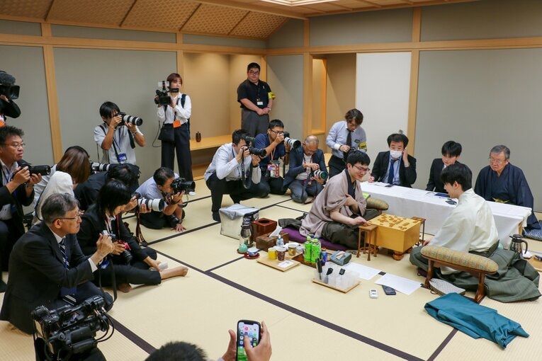 王位戦第6局　©Shintaro Okawa