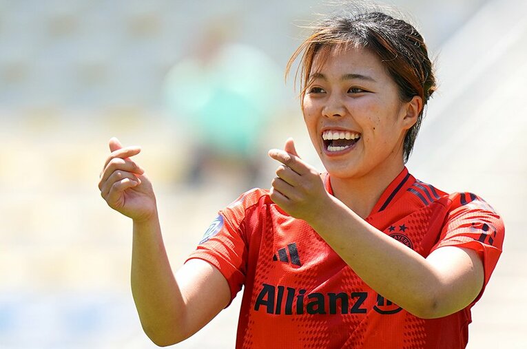 バイエルンでの1年目を過ごした谷川萌々子。なでしこジャパンを将来を担う20歳に話を聞いた ／ photograph by Gualter Fatia/Getty Images
